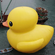 giant inflatable duck